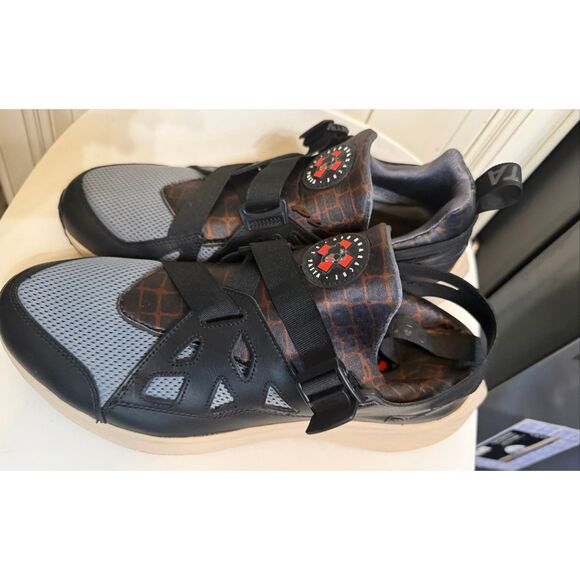 Nike Air Men's Huarache 20Y24 Patta Running Team Athletic Shoes Black Gray Sz 11 - Picture 3 of 13